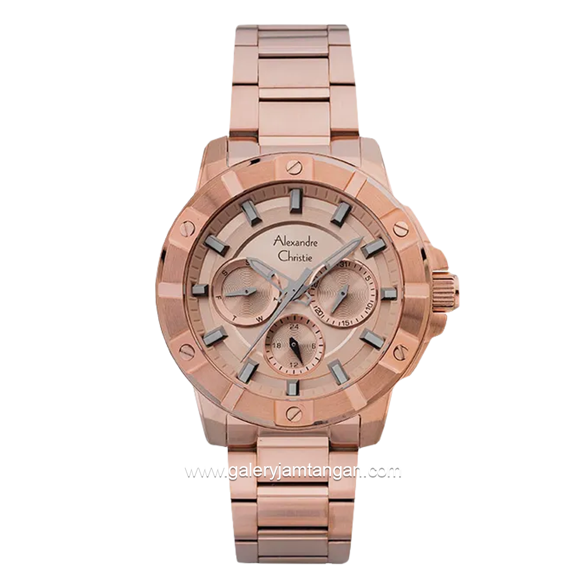 Alexandre Christie AC 6609 BF Full Rosegold Stainless Steel