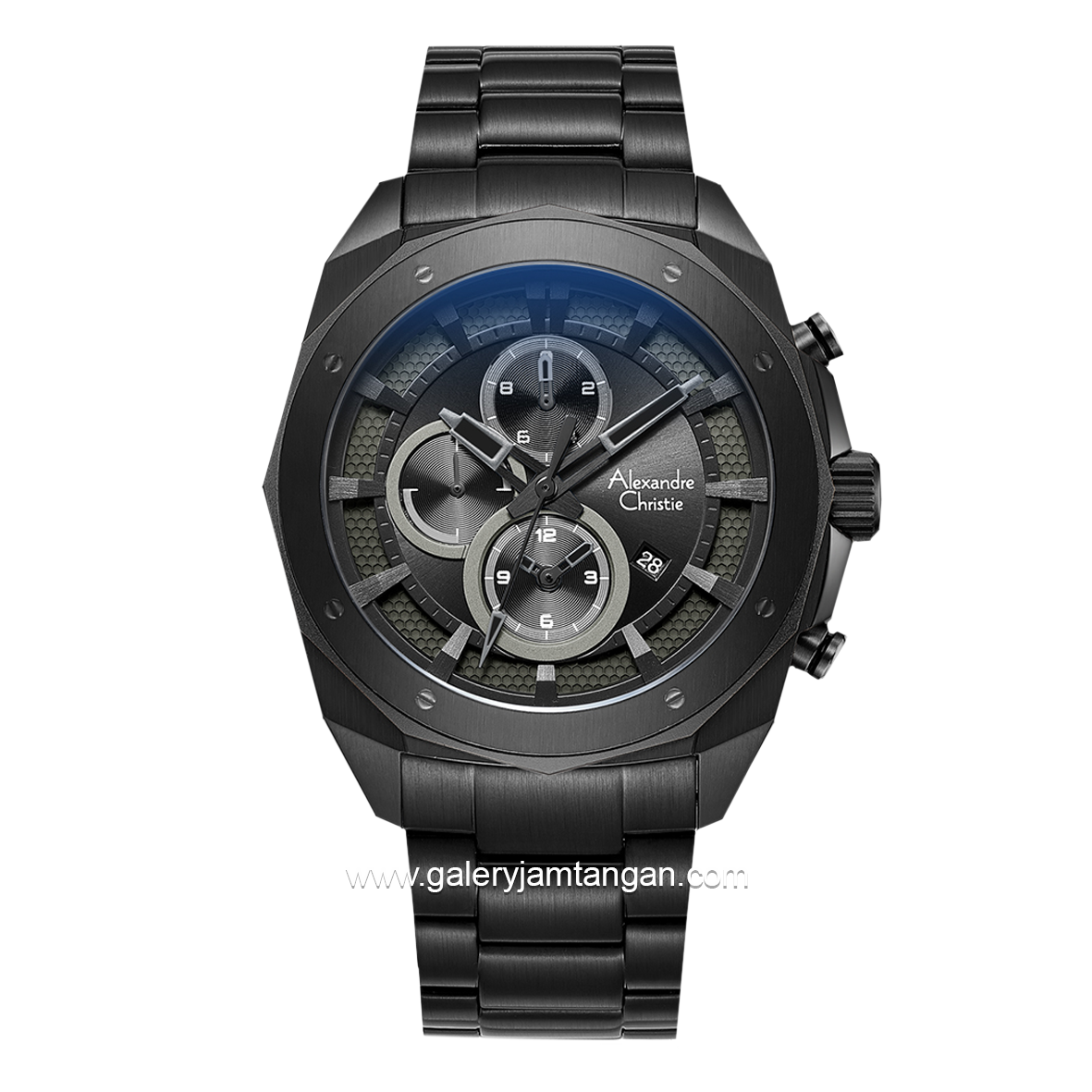 Alexandre Christie AC 6611 MC Black Stainless Steel