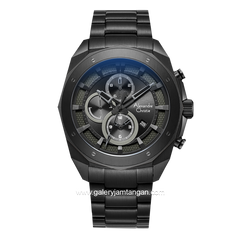 Alexandre Christie AC 6611 MC Black Stainless Steel