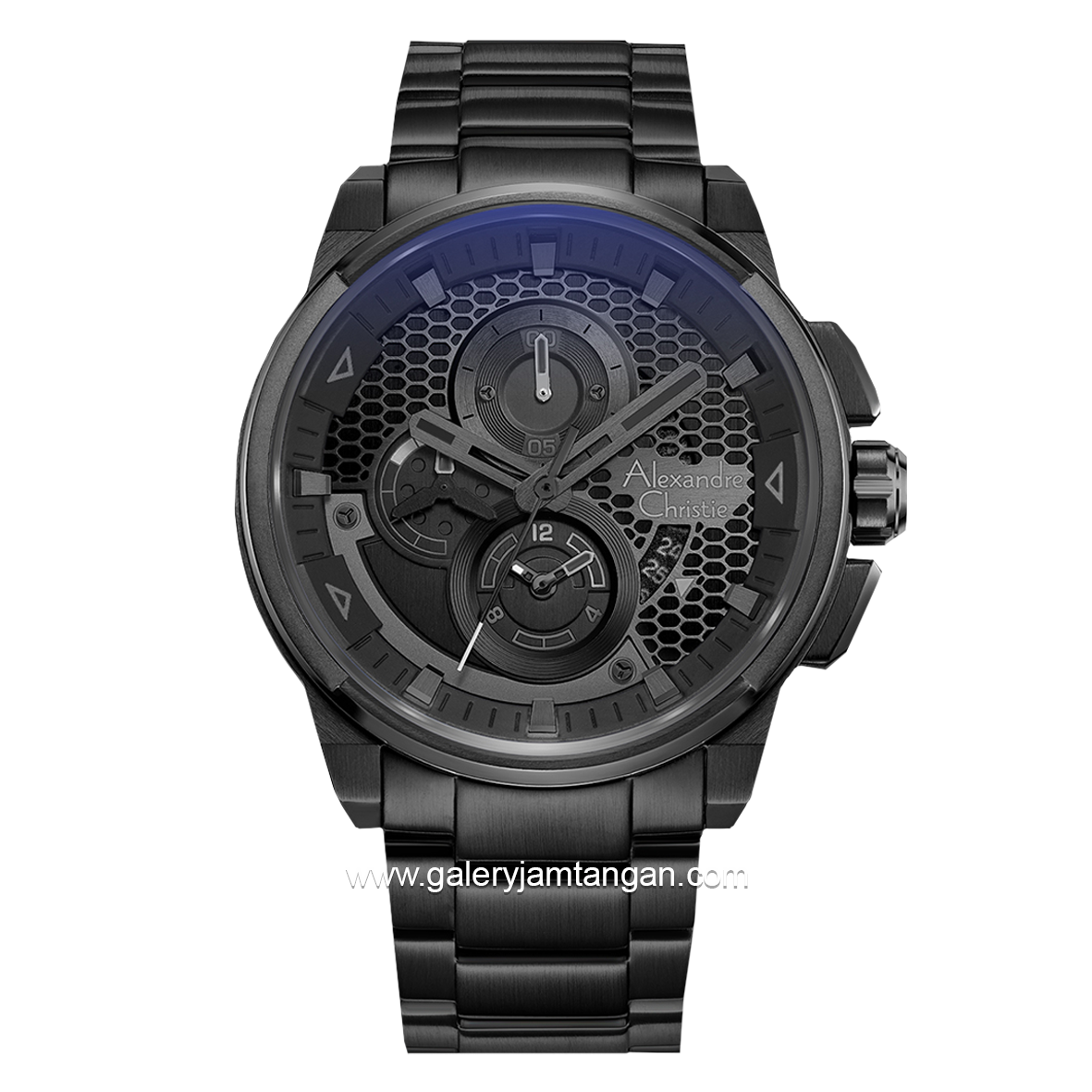 Alexandre Christie AC 6618 MC Full Black Stainless Steel