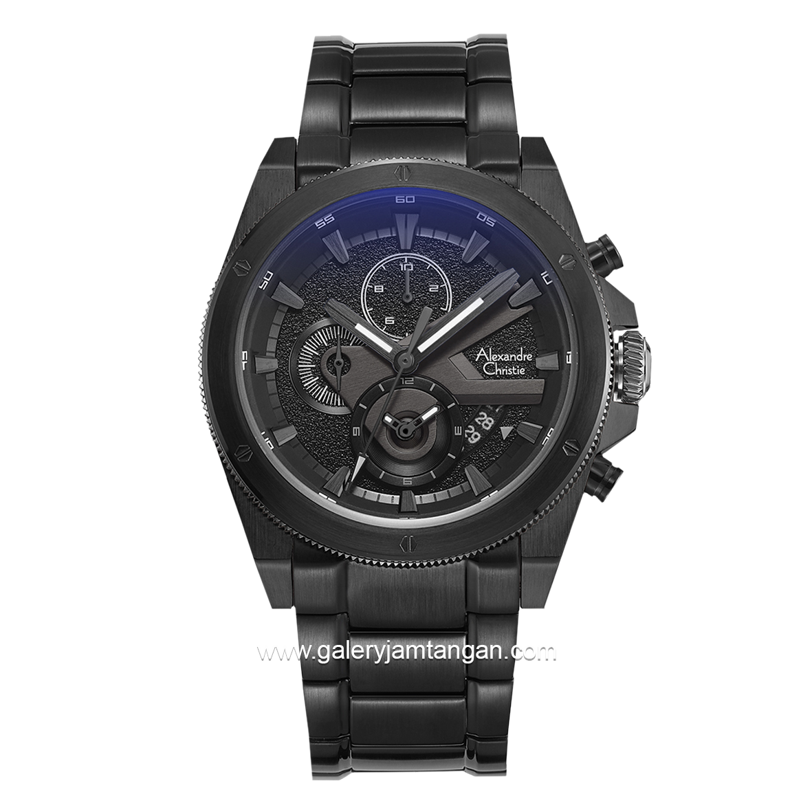 Alexandre Christie AC 6619 MC Black Stainless Steel
