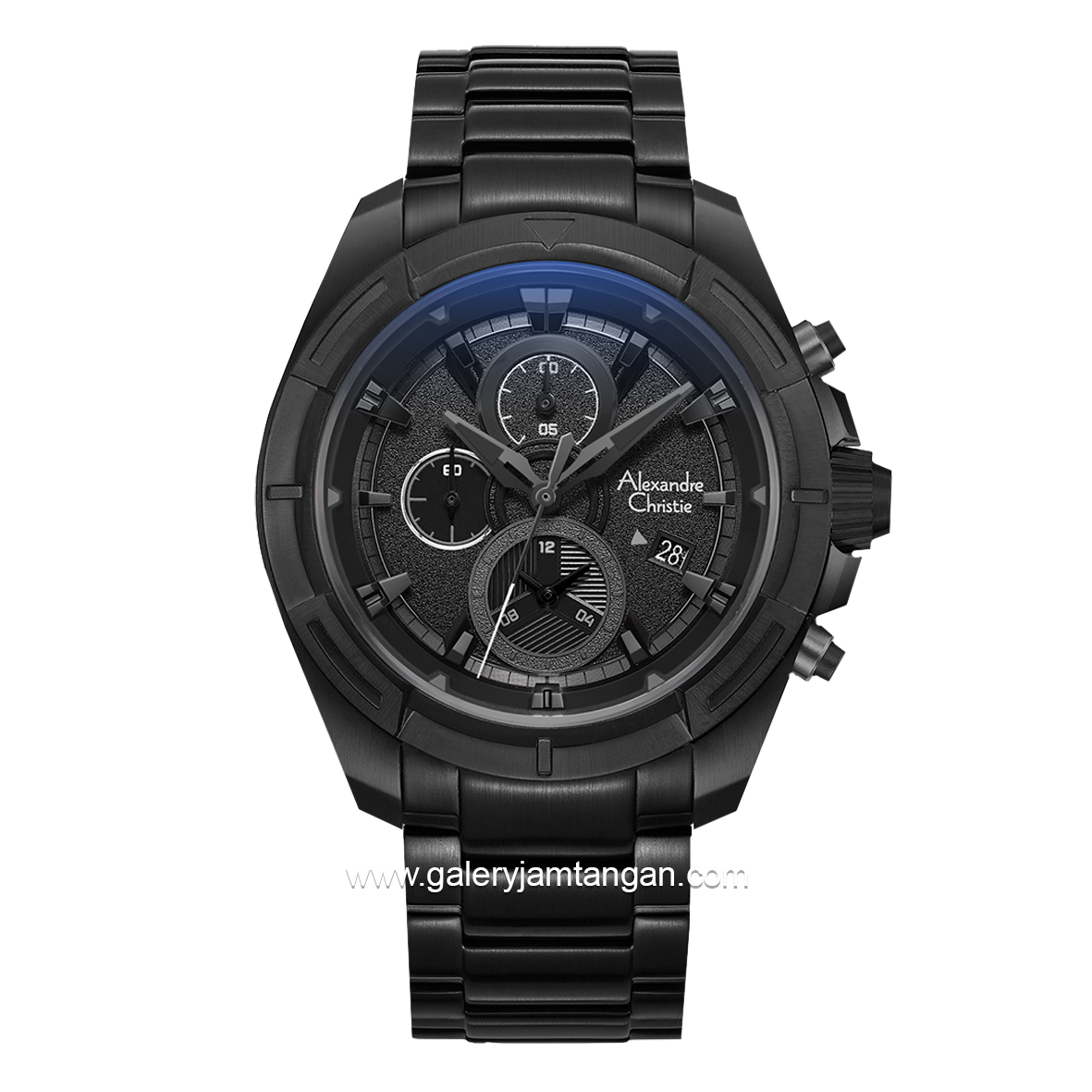 Alexandre Christie AC 6621 MC Full Black Stainless Steel