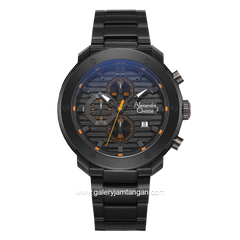 Alexandre Christie AC 6626 MC Black List Orange Stainless Steel
