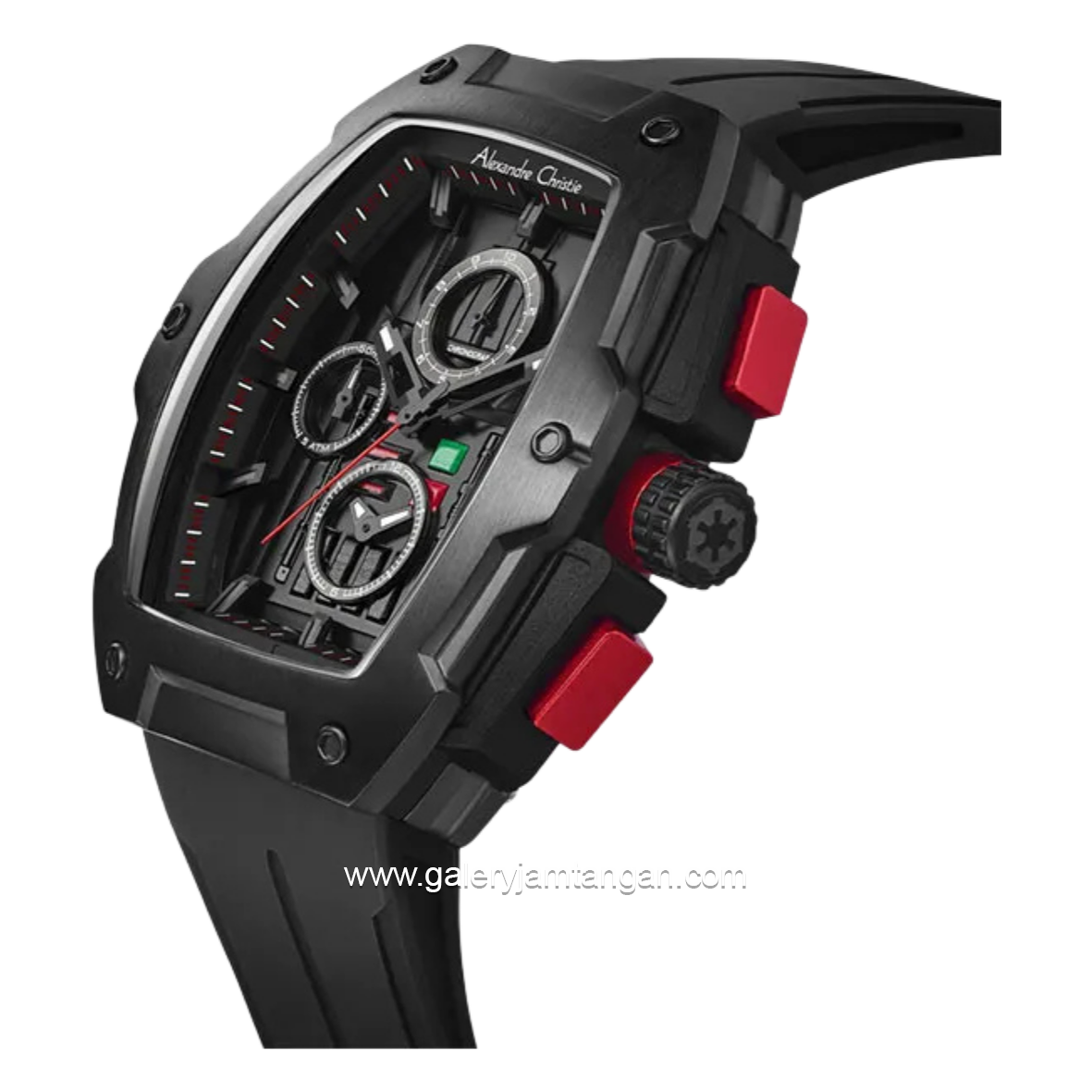 Alexandre Christie X Star Wars AC 6629 MCRDV2 Men Darth Vader Edition Black Rubber Limited Edition