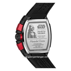 Alexandre Christie X Star Wars AC 6629 MCRDV2 Men Darth Vader Edition Black Rubber Limited Edition