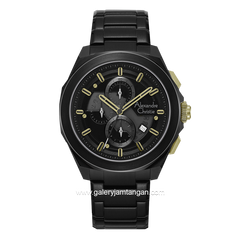 Alexandre Christie AC 6645 MC Black List Yellow Stainless Steel