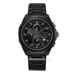 Alexandre Christie AC 6645 MC Black Stainless Steel