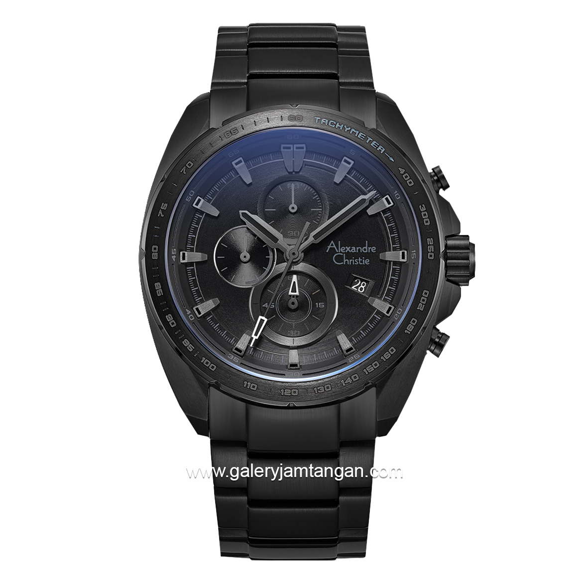 Alexandre Christie AC 6652 MC Black Stainless Steel