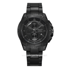 Alexandre Christie AC 6653 MC BIPBA Full Black Stainless Steel