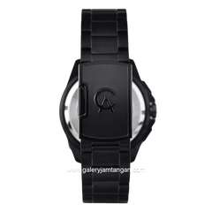 Alexandre Christie AC 6653 MC BIPBA Full Black Stainless Steel