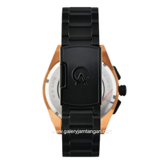 Alexandre Christie AC 6654 MC Black Rosegold Stainless Steel