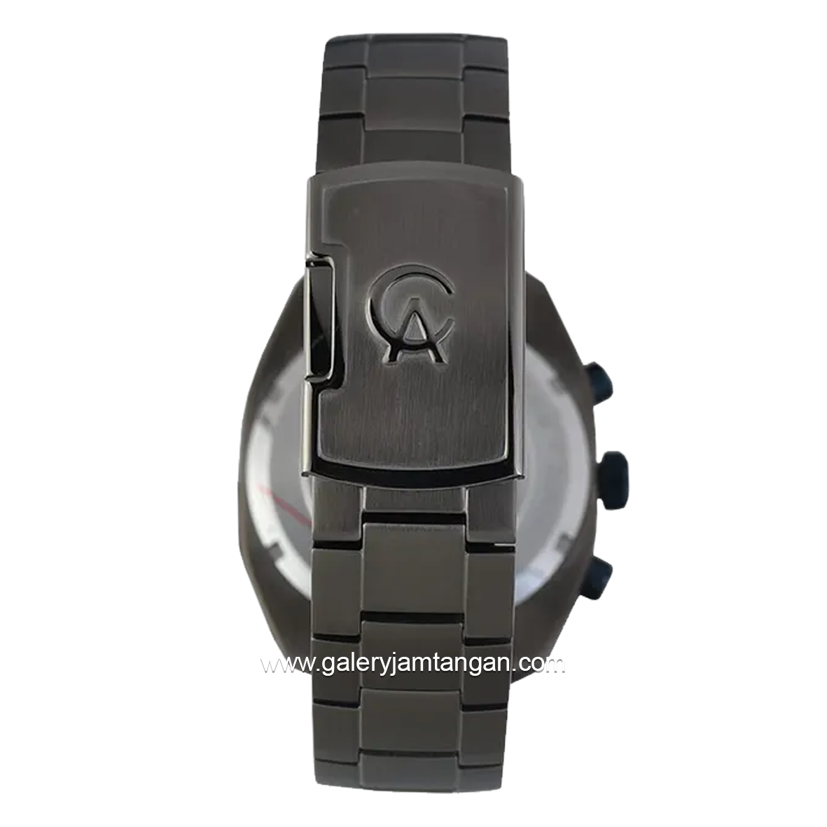 Alexandre Christie AC 6666 MC Grey Navy Chronograph Stainless Steel Strap + Extra Strap