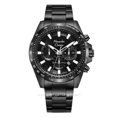 Alexandre Christie AC 6671 MC Multifunction Full Black Stainless Steel