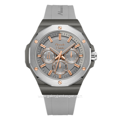 Alexandre Christie AC 6675 MF Grey Rubber Strap