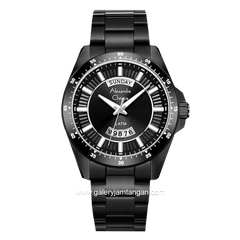 Alexandre Christie AC 6678 ME Black Stainless Steel