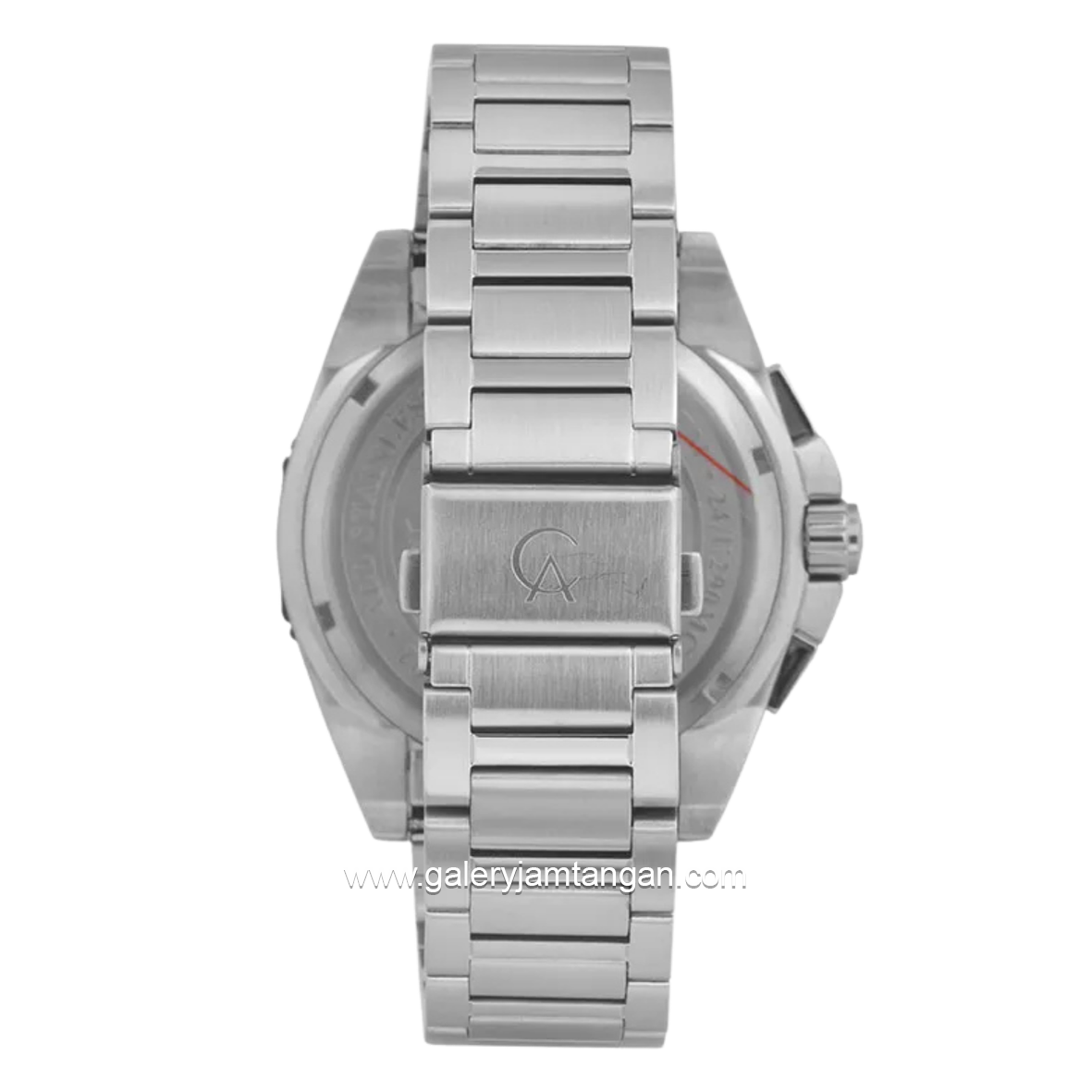 Alexandre Christie AC 6679 MCBTBBA Silver Dial Black Stainless Steel