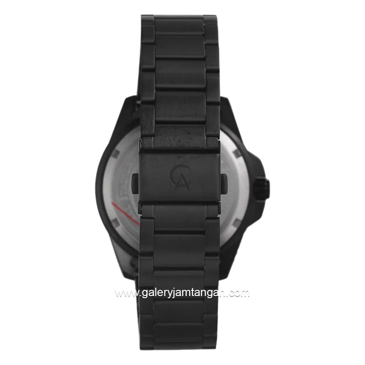 Alexandre Christie AC 6683 MEBIPDG Men Black Dial Black Stainless Steel Strap