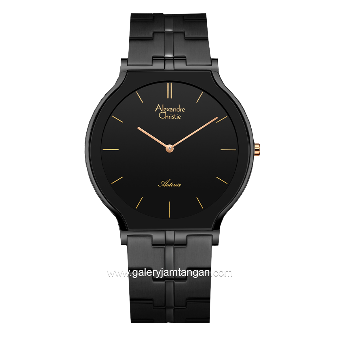 Alexandre Christie AC 8410 MH Black Stainless Steel