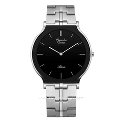 Alexandre Christie AC 8410 MH Silver Dial Black Stainless Steel