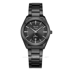 Alexandre Christie AC 8654 LD Full Black Stainless Steel