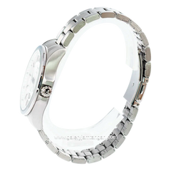 Alexandre Christie AC 8659 MD Silver Dial White Stainless Steel