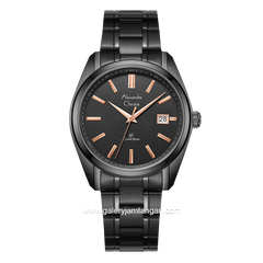 Alexandre Christie AC 8660 MD Black List Rosegold Stainless Steel
