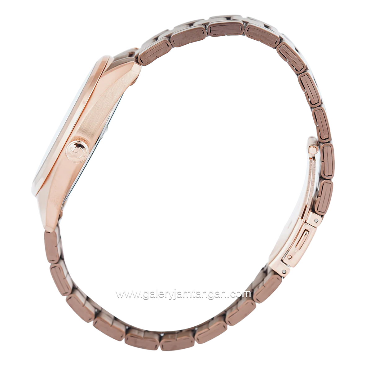 Alexandre Christie AC 8660 MD Brown Rosegold Stainless Steel