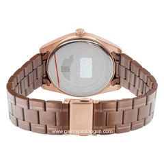 Alexandre Christie AC 8660 MD Brown Rosegold Stainless Steel