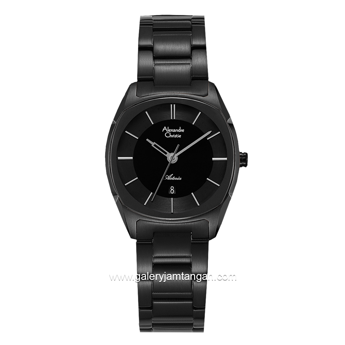 Alexandre Christie AC 8671 LD Black Stainless Steel