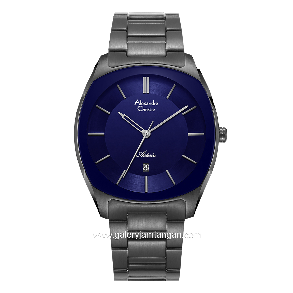 Alexandre Christie AC 8671 MD Grey Dial Blue Stainless Steel