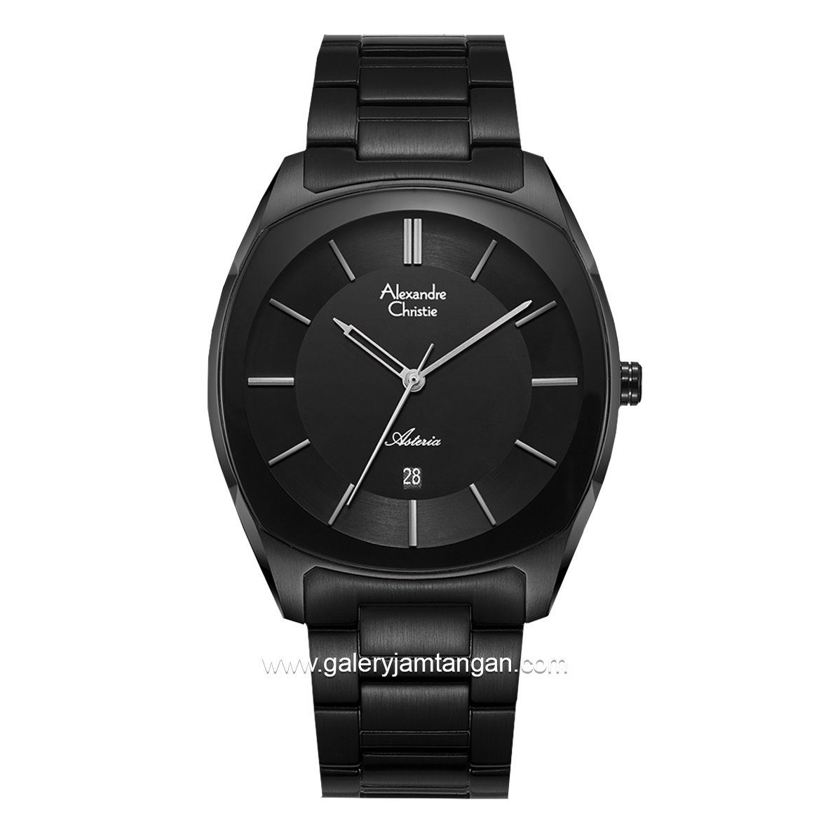 Alexandre Christie AC 8671 MD Black Stainless Steel