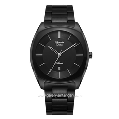 Alexandre Christie AC 8671 MD Black Stainless Steel