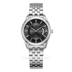 Alexandre Christie Classic Steel AC 8674 LDBSSBA Silver Dial White Stainless Steel Strap