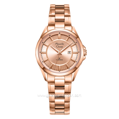 Alexandre Christie Classic Steel AC 8675 LD Rosegold Stainless Steel Strap