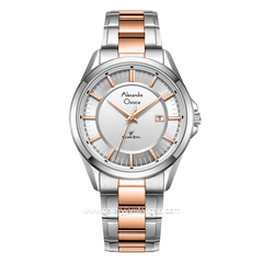 Alexandre Christie Classic Steel AC 8675 MD Silver Combinasi Stainless Steel Strap