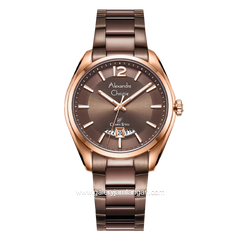 Alexandre Christie AC 8679 MD Brown Rosegold Stainless Steel