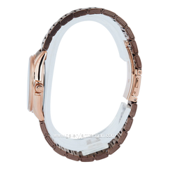 Alexandre Christie AC 8684 LD Brown Rosegold Stainless Steel