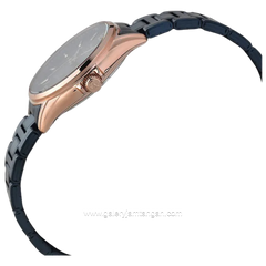 Alexandre Christie AC 8684 LDBURBU Blue Rosegold Stainless Steel