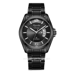 Alexandre Christie AC 8684 MD Black Stainless Steel