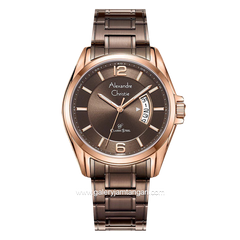 Alexandre Christie AC 8684 MD Brown Rosegold Stainless Steel