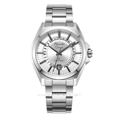 Alexandre Christie AC 8688 MD Full Silver Stainless Steel Strap