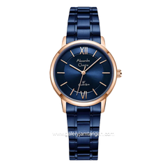 Alexandre Christie AC 8689 LH Blue Rosegold Stainless Steel