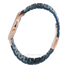 Alexandre Christie AC 8689 LH Blue Rosegold Stainless Steel