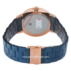 Alexandre Christie AC 8689 LH Blue Rosegold Stainless Steel