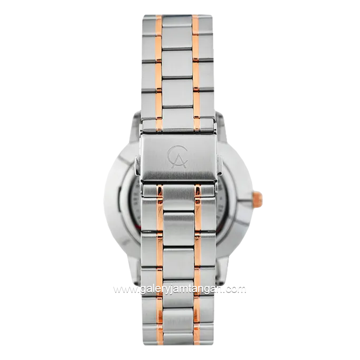 Alexandre Christie AC 8689 MH Combination Silver Gold Stainless Steel