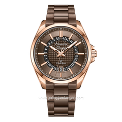 Alexandre Christie AC 8691 MD Brown Rosegold Stainless Steel
