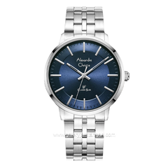 Alexandre Christie AC 8692 MH Silver Dial Blue Stainless Steel