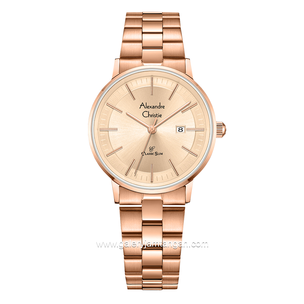 Alexandre Christie AC 8694 LD Rosegold Stainless Steel