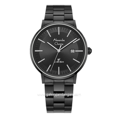Alexandre Christie AC 8694 MD Full Black Stainless Steel