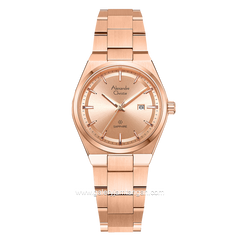 Alexandre Christie AC 8697 LD Rosegold Shappire Stainless Steel